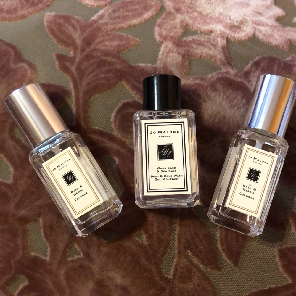 Jo Malone Basil + Neroli (2) + Wood Sage Sea Salt